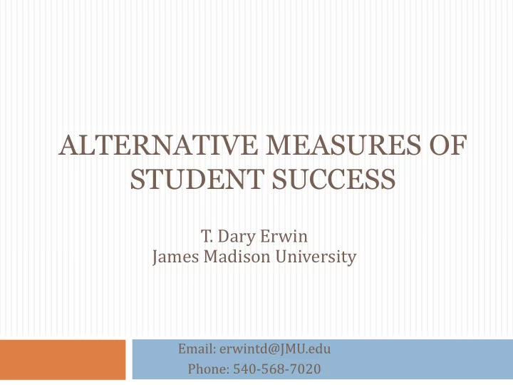 student success