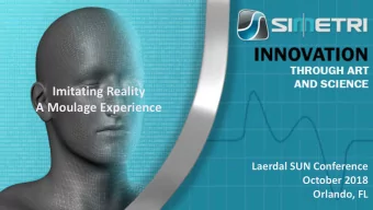 Imitating Reality  A Moulage Experience  Laerdal SUN Conference  October 2018  Orlando, FL  About