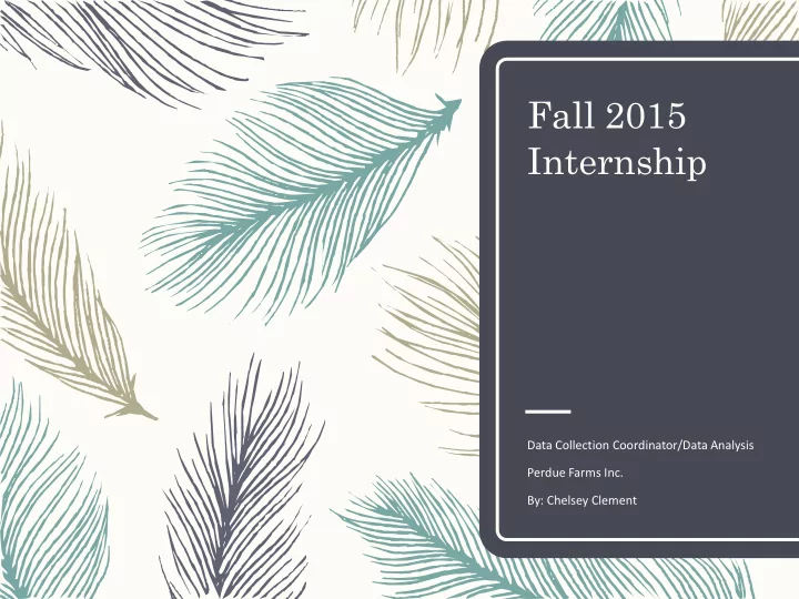 fall 2015