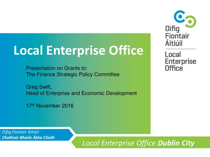 local enterprise office