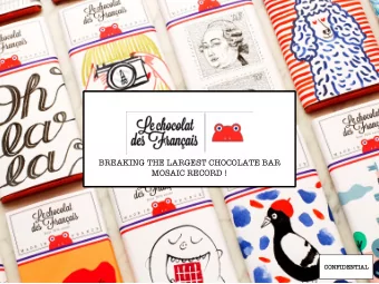 MOSAIC RECORD !  CONFI  FIDE  DENTIAL  AL  CONFIDE  FIDENTIAL  Presenta  sentati  tion  on of Le