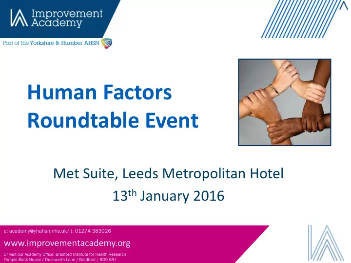 roundtable event