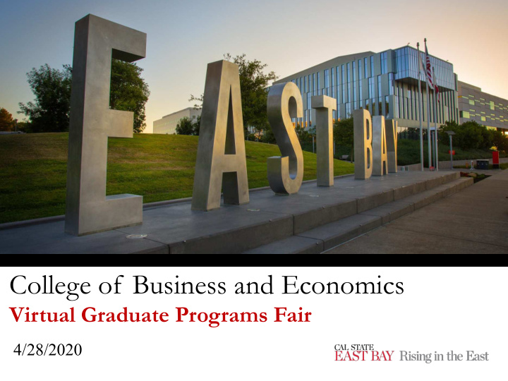 college of business and economics