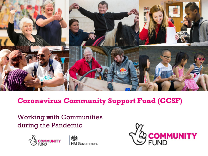 coronavirus community support fund ccsf