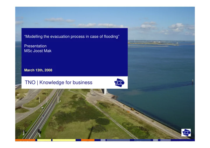 tno knowledge for business