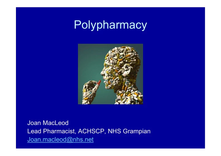 polypharmacy