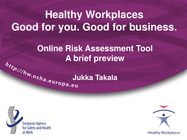 healthy workplaces good for you good for business