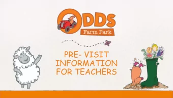 INFORMATION  FOR TEACHERS  Before you visit  To ensure your visit is as smooth as possible,