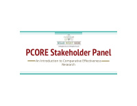 pcore stakeholder panel