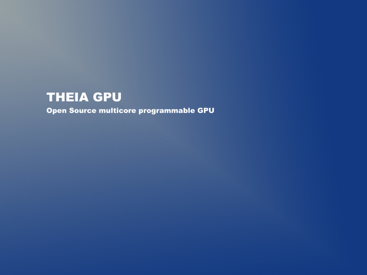 theia gpu