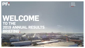 2019  RECORD ANNUAL RESULTS:  profit after tax of $176.3 million, Funds From Operations (FFO) 1