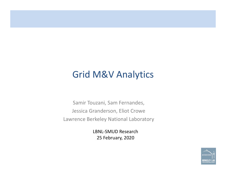 grid m v analytics