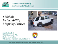 sinkhole vulnerability mapping project