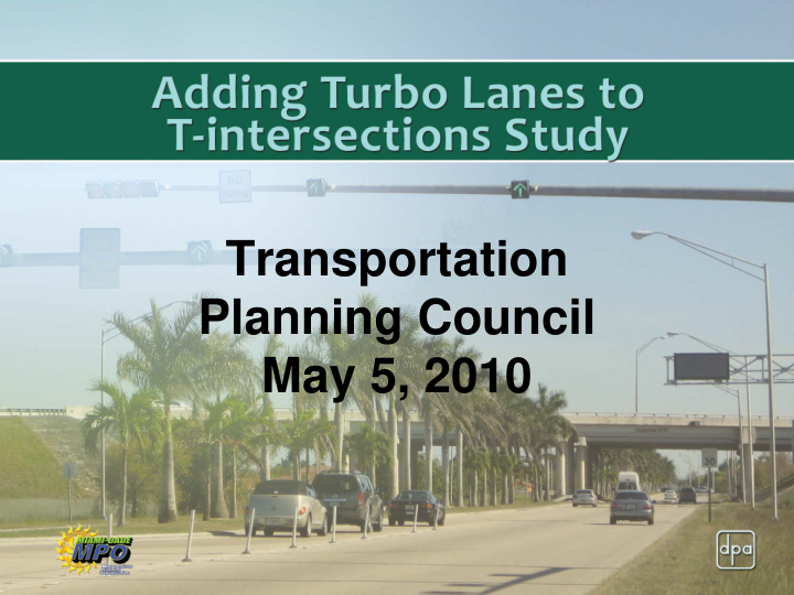 study name transportation planning council