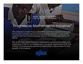 1 Algebra I  Quadratics  2015-11-04  www.njctl.org  2  Table of Contents  Key Terms  Click on