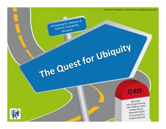 The$Quest$for$Ubiquity$  &quot;  e  l  o  t  &quot;  G  l  l  y  O  g  &quot;  n  u  a  &gt;  H  n