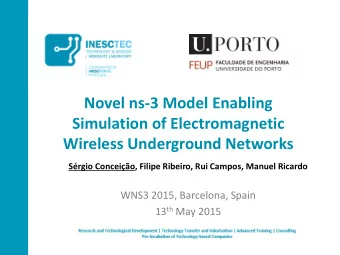 Broadband Maritime Communications  Simulation of Electromagnetic  The Mare-Fi Project  Wireless