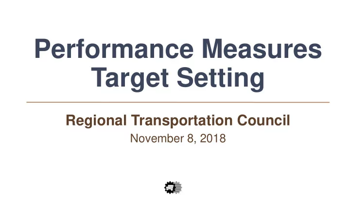 target setting