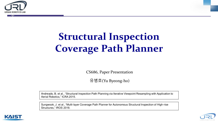 structural inspection coverage path planner