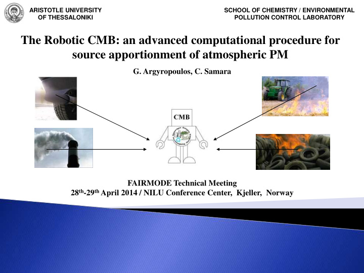 the robotic cmb an advanced computational procedure for