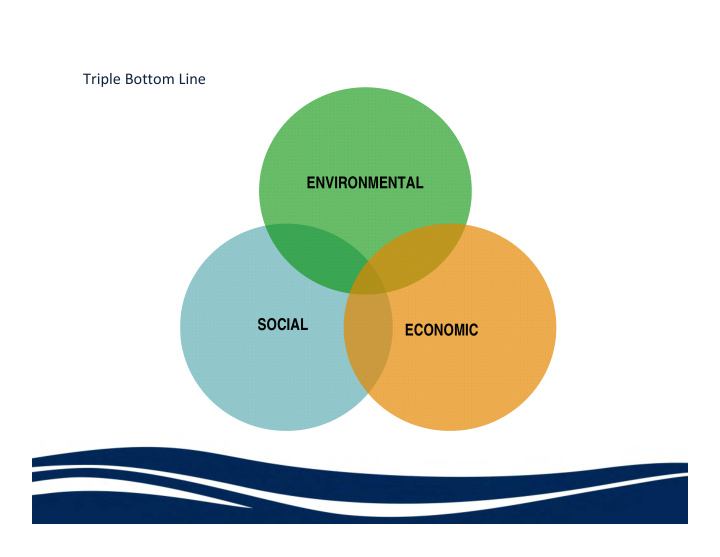 triple bottom line environmental social economic