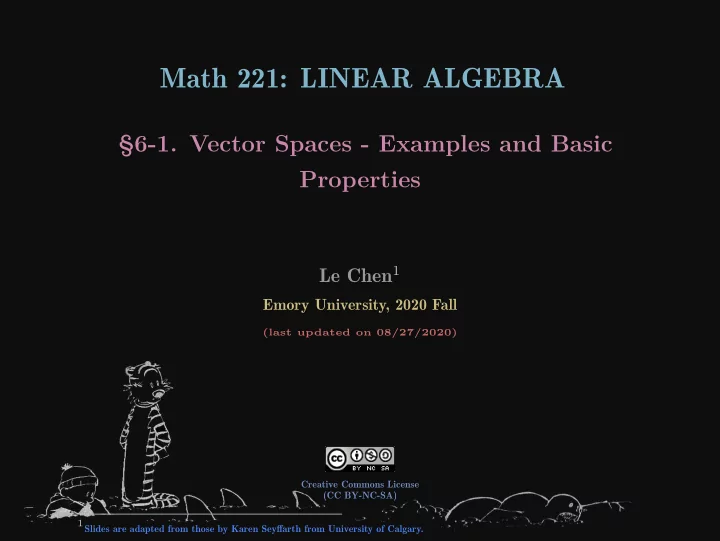 math 221 linear algebra