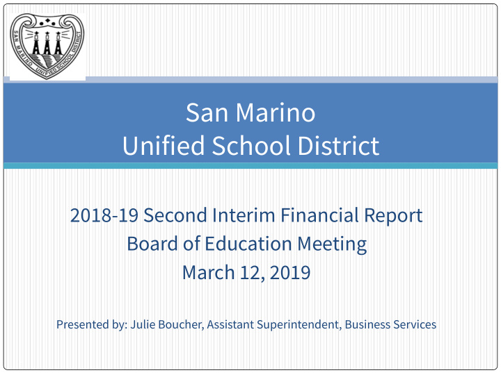 san marino unified school district