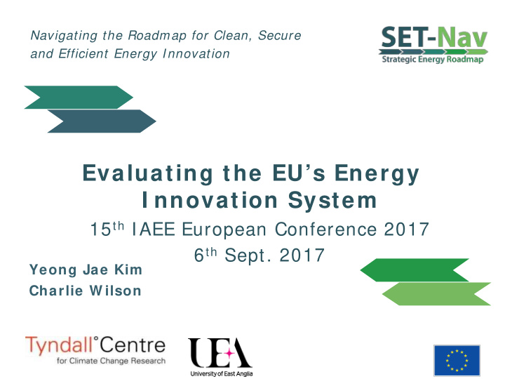 evaluating the eu s energy i nnovation system