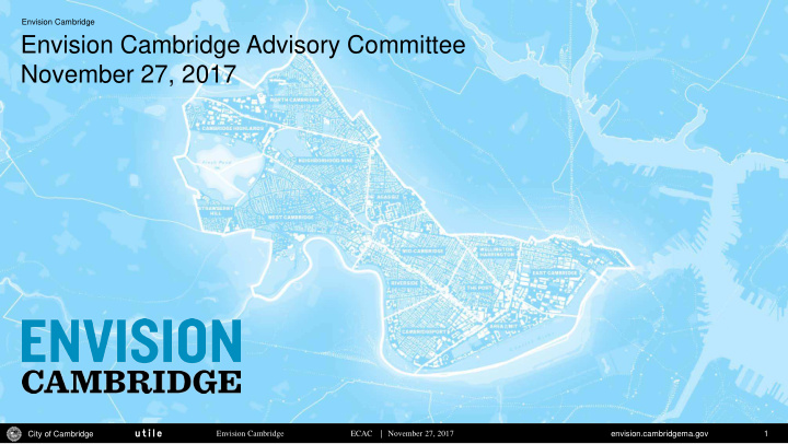 envision cambridge advisory committee november 27 2017