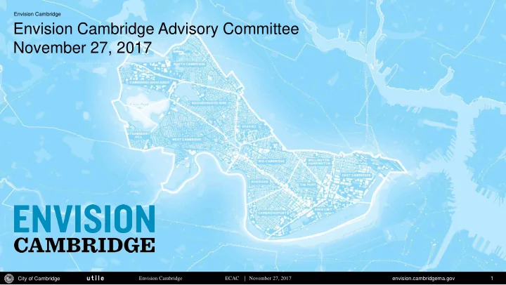 envision cambridge advisory committee november 27 2017