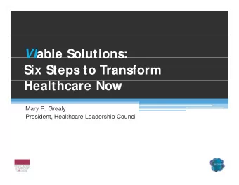 The Healthcare Leadership Council  Members are leaders from every sector of healthcare   M  b