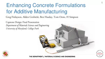 for Additive Manufacturing  2  Introduction  3  Motivation  4  Project Progression  5  Performance