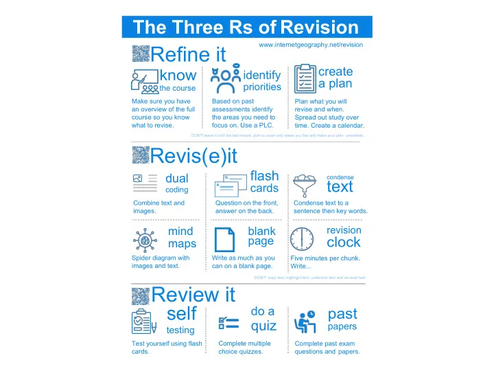 refine it