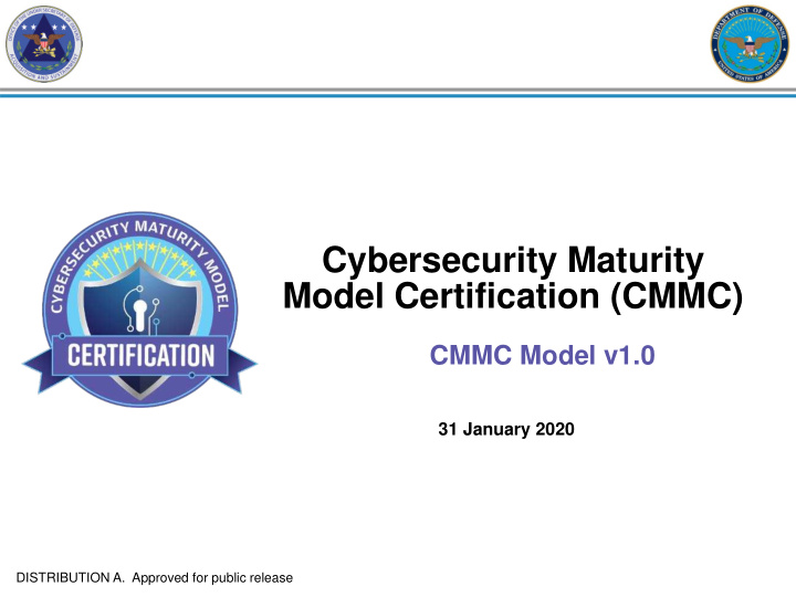 cybersecurity maturity model certification cmmc