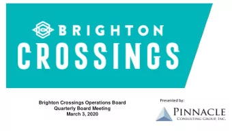 March 3, 2020 2018 Budget  O&amp;M and Community Management Increases  Facility management