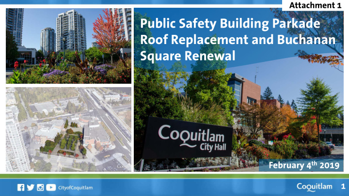 public safety building parkade roof replacement and