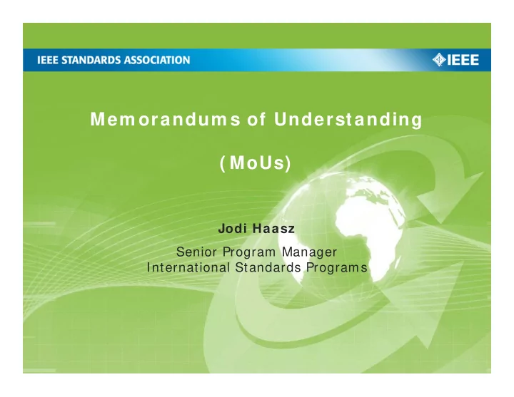mem orandum s of understanding mous