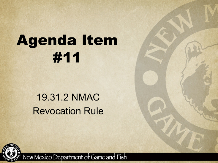 agenda item 11