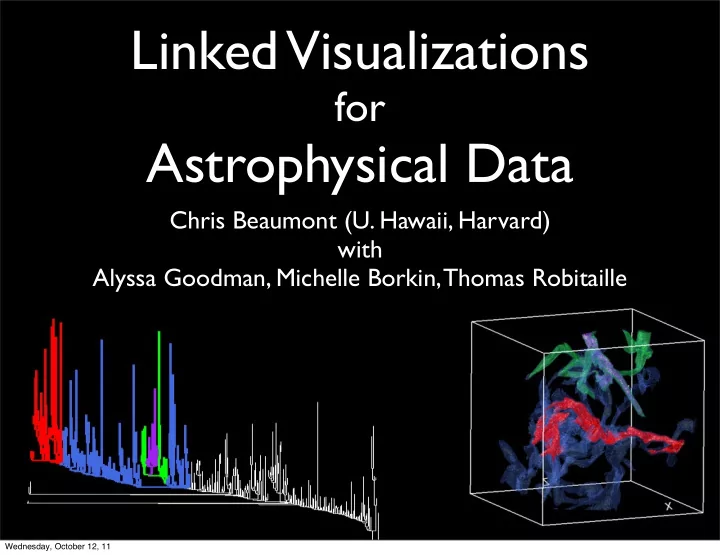 linked visualizations