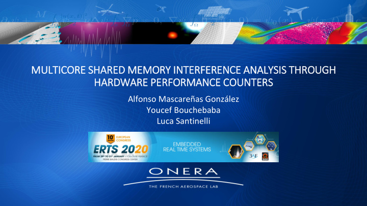 multicore shared memory in interference analysis through