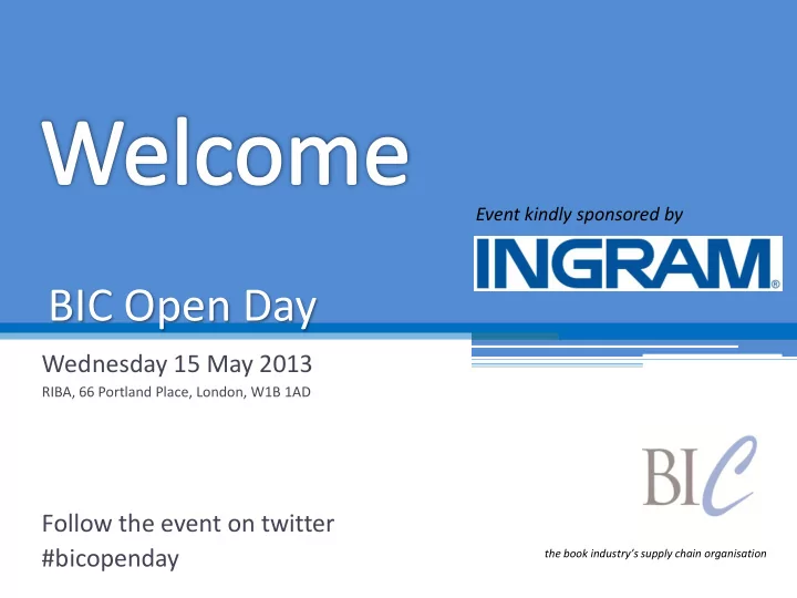 bic open day