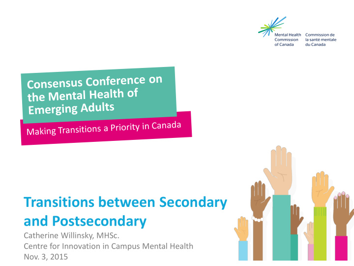 transitions between secondary and postsecondary