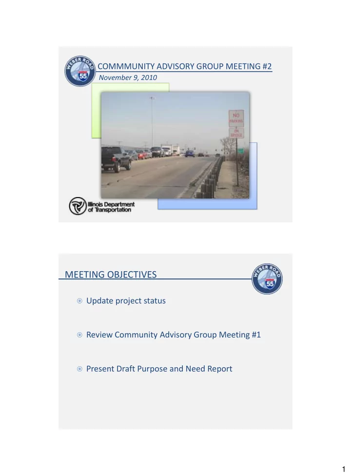 meeting objectives
