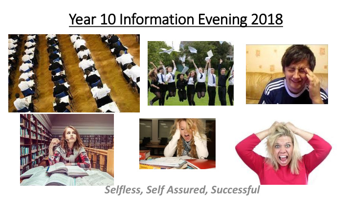 year 10 in information evening 2018