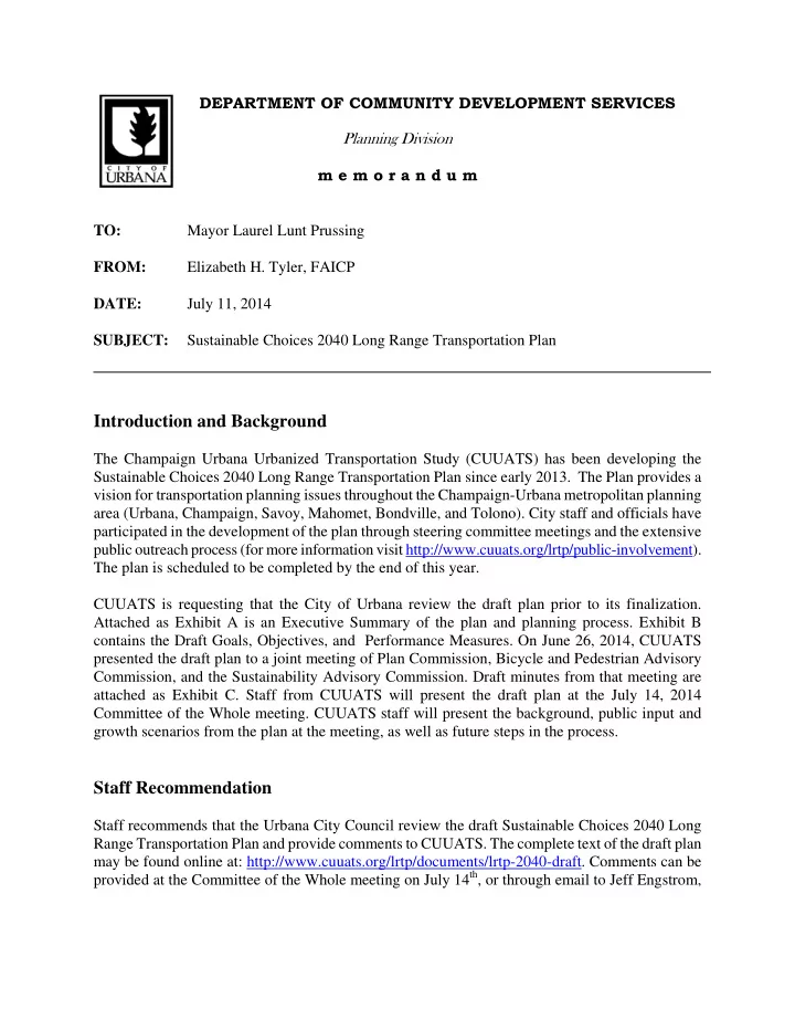 introduction and background