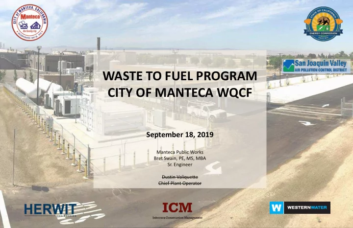 waste to fuel program