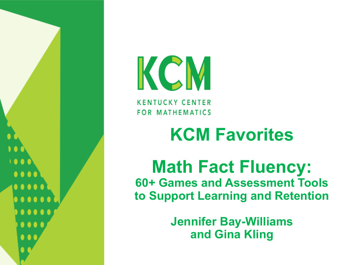 kcm favorites math fact fluency