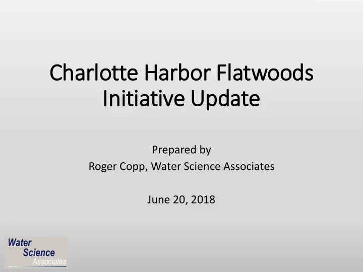 charlotte h harbo bor f flatw twoods s initi tiati tive