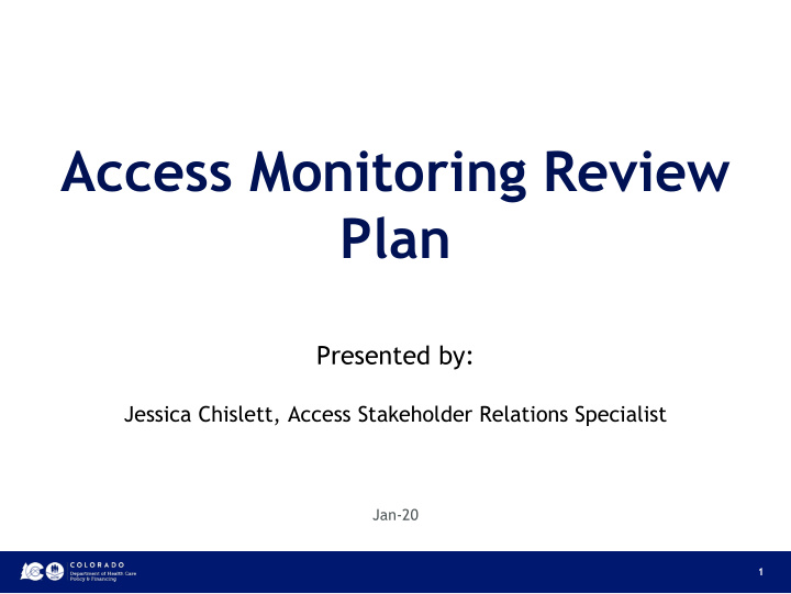 access monitoring review