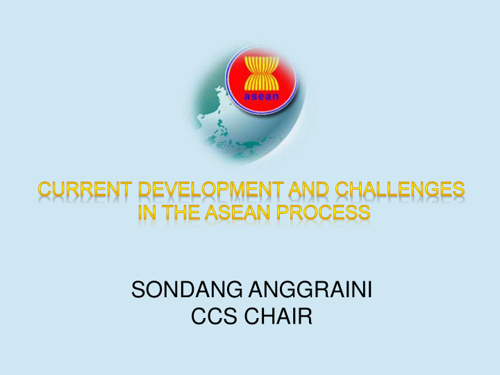 sondang anggraini ccs chair afas